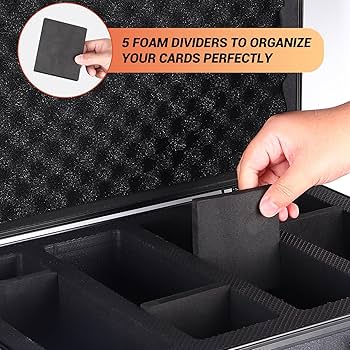 Amazon.com: Graded Card Storage Box 4 Slots, Waterproof